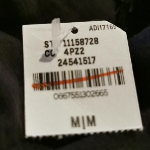 VICTORIA'S secret pink logo'd black v-Neck New Medium - Picture 5 of 5